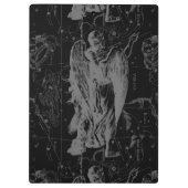 Virgo Constellation Hevelius 1690 on Black Klembord (Achterkant)