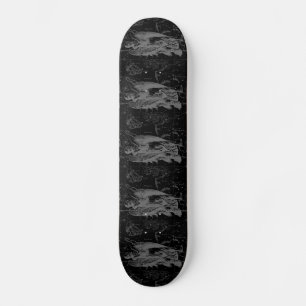Virgo Constellation Hevelius 1690 on Black Persoonlijk Skateboard