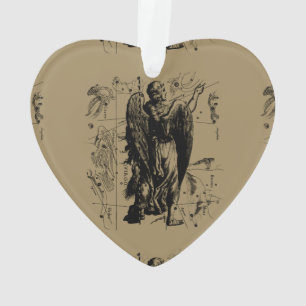 Virgo Constellation Hevelius 1690 Ornament