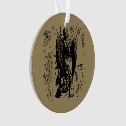 Virgo Constellation  Hevelius 1690 Ornament (voorkant)
