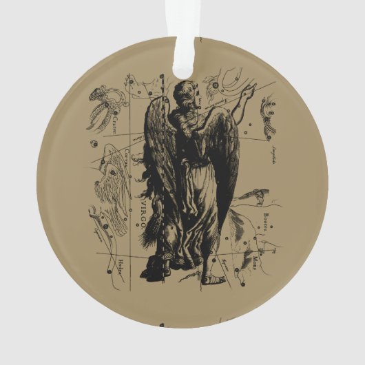 Virgo Constellation  Hevelius 1690 Ornament (achterkant)
