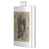 Virgo Constellation Hevelius Etching Style Heupfles (Links)