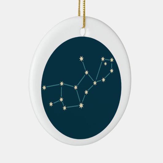 Virgo Constellation Keramisch Ornament (Rechts)