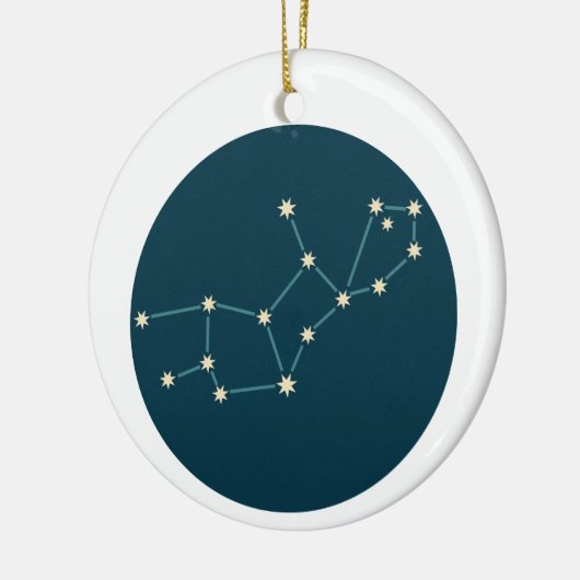 Virgo Constellation Keramisch Ornament (Links)