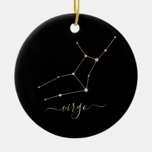 Virgo Constellation Keramisch Ornament (Voorkant)