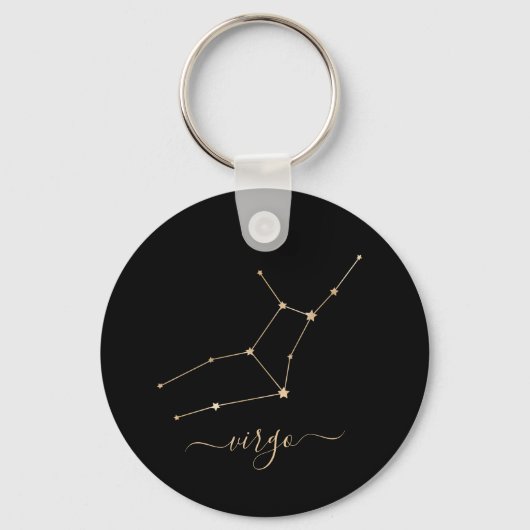 Virgo Constellation Sleutelhanger (Voorkant)