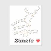 Virgo Constellation Sticker (Vel)