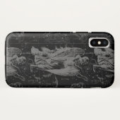 Virgo Constellation Zodiac Map Hevelius 1690 Case-Mate iPhone Case (Achterkant (horizontaal))