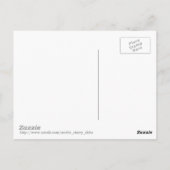 Virgo Constellation & Zodiac Sign met sterren Briefkaart (Achterkant)