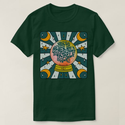Virgo Crystal Ball T-shirt (Design voorkant)