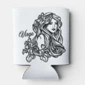 Virgo de dierentuin van de maagd blikjeskoeler (Achterkant)