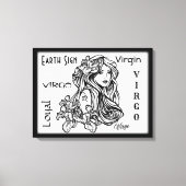 Virgo: de dierentuin van de maagd canvas afdruk (Voorkant)