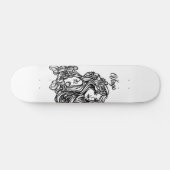 Virgo de dierentuin van de maagd persoonlijk skateboard (Horizontaal)