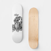 Virgo de dierentuin van de maagd persoonlijk skateboard (Voorkant)