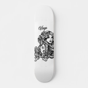 Virgo de dierentuin van de maagd persoonlijk skateboard