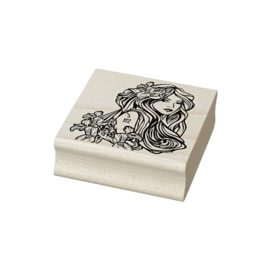 Virgo de dierentuin van de maagd rubberstempel (Stempel)