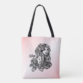 Virgo de dierentuin van de maagd tote bag (Achterkant)