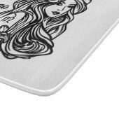 Virgo de maagd Zodiac Glass Snijplank (Hoek)