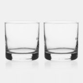Virgo de maagd Zodiac Glass Whisky Glas (Rechts)