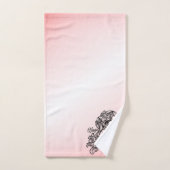 Virgo de maagd Zodiac Roze Bad Handdoek (Handdoek)