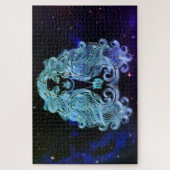 virgo de maagdelijke zodige puzzel legpuzzel (Verticaal)