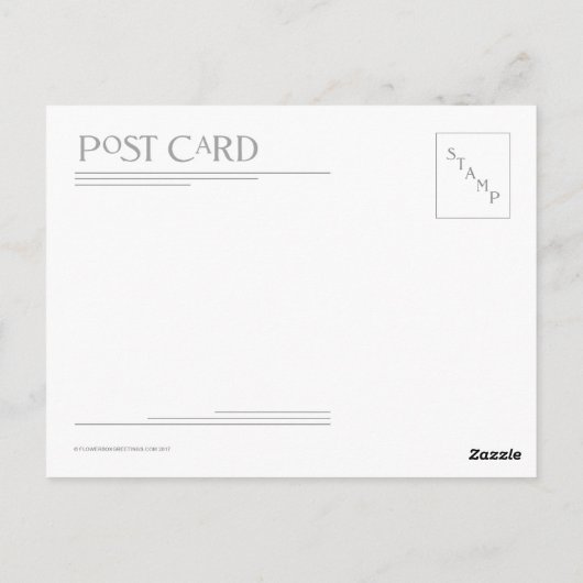 Virgo de Maiden Zodiac Briefkaart (Achterkant)