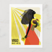 Virgo de Maiden Zodiac Briefkaart (Voorkant)