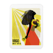 Virgo de Maiden Zodiac Magneet (Verticaal)