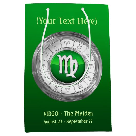 Virgo - de meisjesdierentuin medium cadeauzakje (Voorkant)