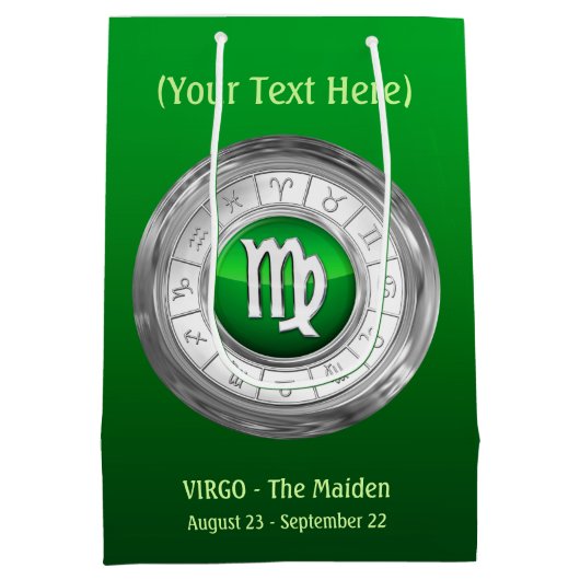 Virgo - de meisjesdierentuin medium cadeauzakje (Achterkant)