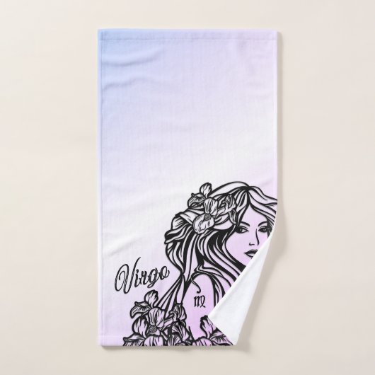 Virgo de Paarse dierentuin Bad Handdoek (Handdoek)