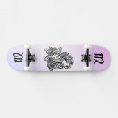 Virgo de Paarse dierentuin Persoonlijk Skateboard (Horizontaal)