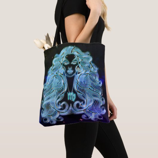 virgo de virgin zodiac canvas tas (Dichtbij)