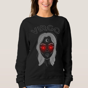 Virgo Donkere Astrologie Minimaal Occulte Dieren Trui