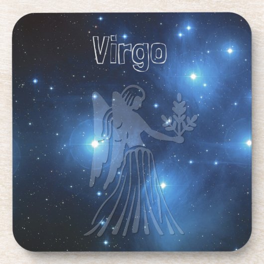 Virgo Drankjes Onderzetter (Voorkant)