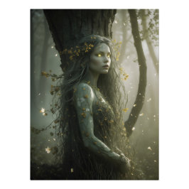Virgo Dryade – Mythische Bosziel Perfect Poster