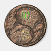 Virgo & Earth Dragon Magneet (Voorkant)
