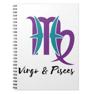Virgo en Pisces Couples Zodiac Astrology Notitieboek