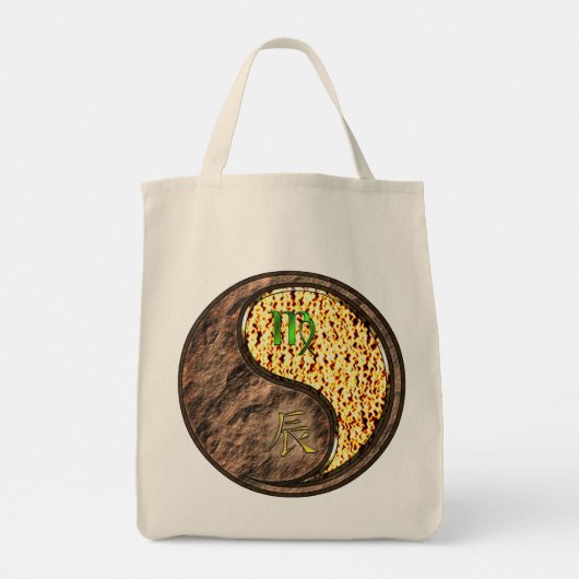 Virgo & Fire Dragon Tote Bag (Achterkant)
