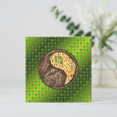 Virgo & Fire Horse Kaart (Staand voorkant)