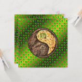 Virgo & Fire Horse Kaart (Voorkant / Achterkant in situ)