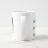 Virgo Flow Chart - Grappig sterrenbeeld Grote Koffiekop (Achterkant)