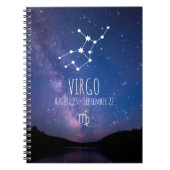 Virgo | Gepersonaliseerd Notitieboek voor Zodiac C (Voorkant)