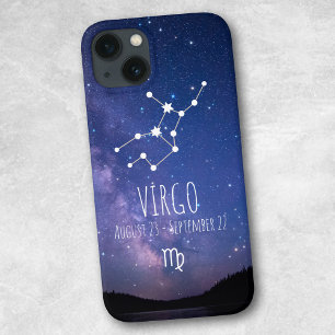 Virgo   Gepersonaliseerde zodiac-constellatie Case-Mate iPhone Case