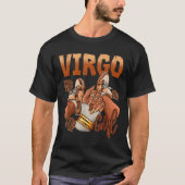 Virgo Girl Birthday Melanin Black Woman Scute Ss C T-shirt (Voorkant)