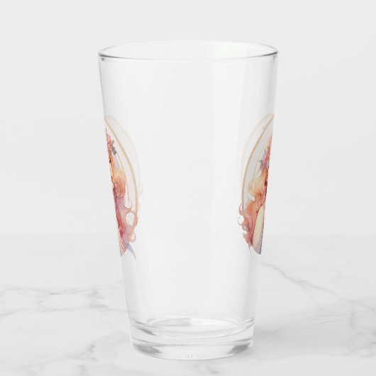 Virgo glazen beker (Links)