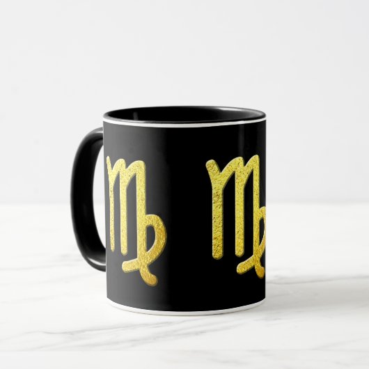 Virgo Gold Mok (Voorkant links)