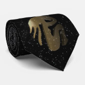 Virgo golden sign stropdas (Opgerold)