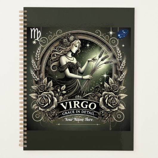Virgo "Grace in detail" Planner (Voorkant)