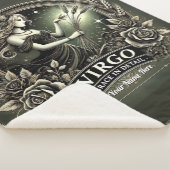 Virgo "Grace in detail" Sherpa Blanket Sherpa Deken (3/4)